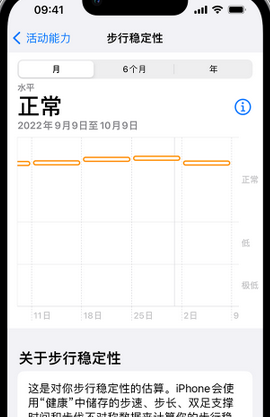 石台iPhone手机维修如何在iPhone开启'步行稳定性通知'