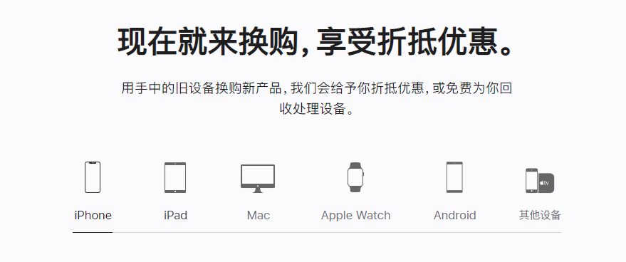 石台苹果手机维修分享iPhone以旧换新的去处 