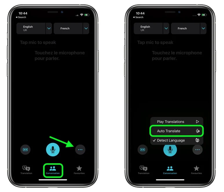 石台苹果手机维修分享iOS 15 “翻译” App 新改进 