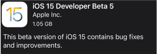 石台苹果手机维修分享如何升级到iOS15.0 beta5 